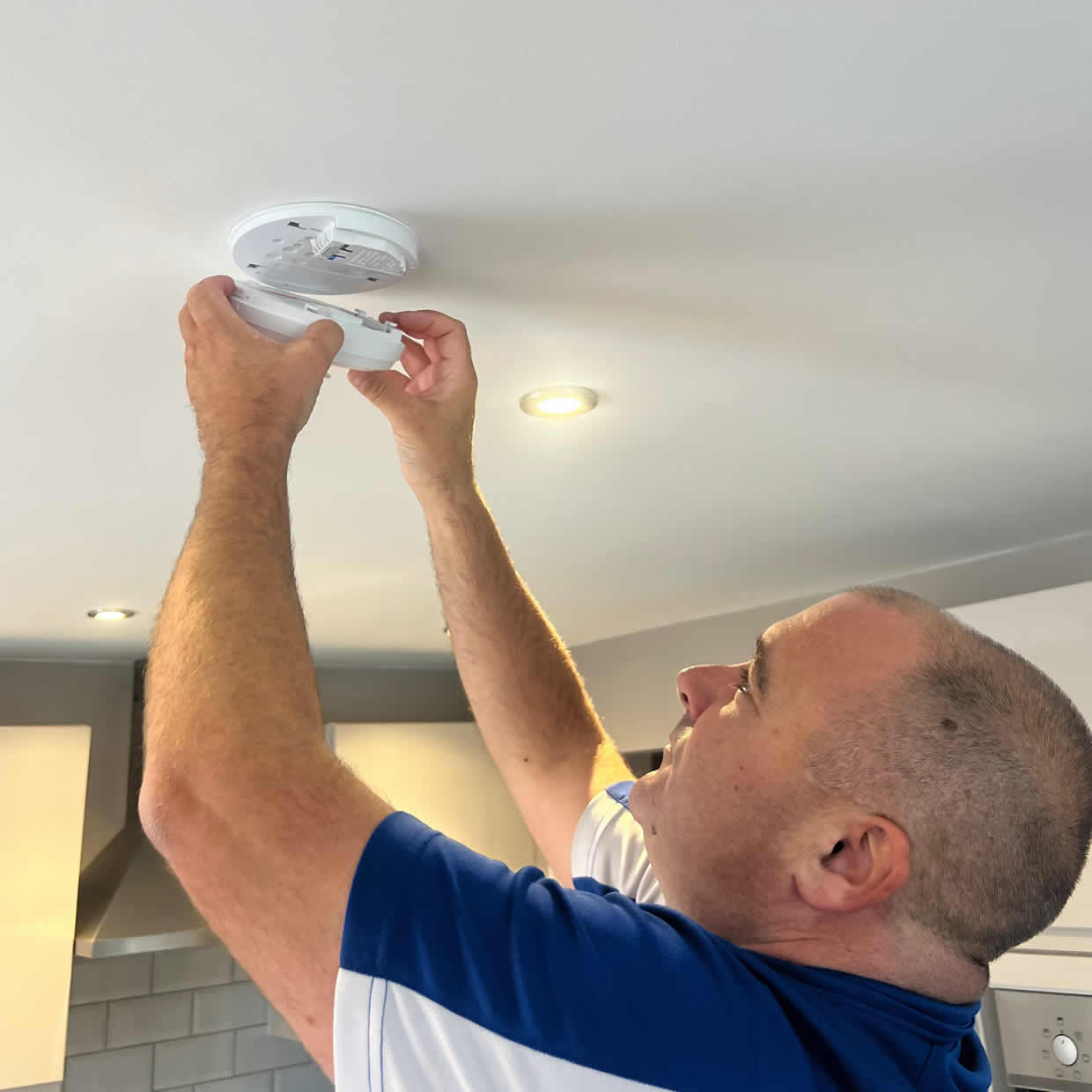Smoke alarm installation service in Barry